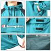 Champion Hooded Anorak Mesh Script Logo Size XL Men's Jacket, Water-Repellent, Lining, Embroidery, Navy, (C3-R603)