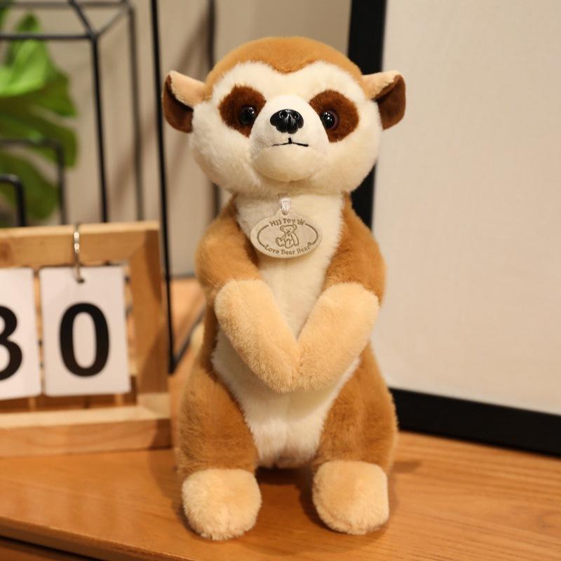 

Милый животное маленькая обезьянка кукла плюшевая игрушка кукла лемур детская успокаивающая тряпичная кукла подарок на день рождения для девочки 25cm（0.1kg）