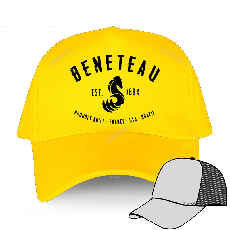 Women Caps Cotton Funny Design Golf Hat Adult Adjustable Beneteau French Sailboat Fishing Men's Yawawe Many Color Baseball Cap