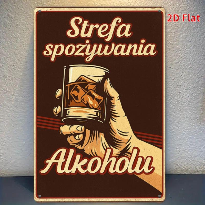 D Flat D FlatD Flat A D Wall Art Decoration Featuring A Vintage Polish Beer Bar Sign Measuring XInches This Met