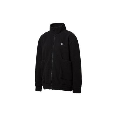 Downtown Fleece Full Zip Stehkragen Plüsch Warme Jacke Damenjacken Schwarz 595698-01