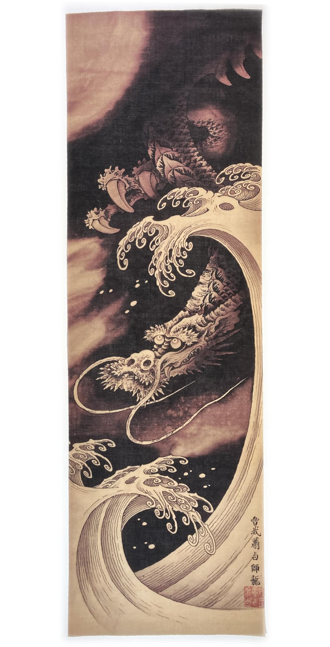 

полотенце для рук со всего мира Сога Дракон Укиё-э, Сёхаку,