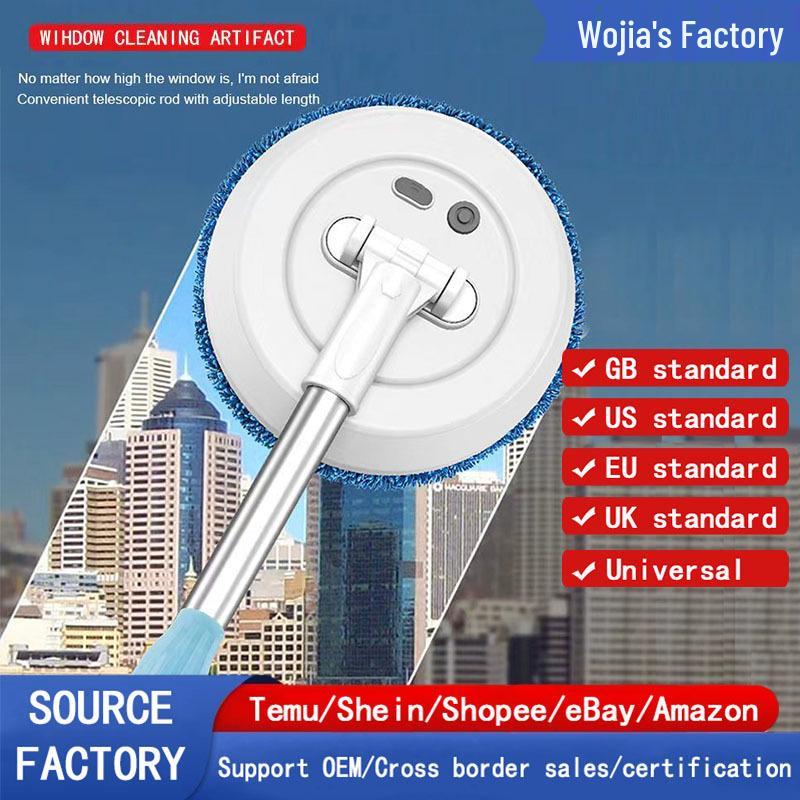 Electric Wireless Window and Ceiling Cleaning Robot