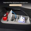 For Geely Starray EM-i for Galaxy Starship 7 2025 Center Console Storage Box 2-Layer Silicone Organizer Tray Car Accessories