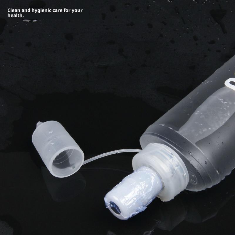 Folding Water Bottle Tpu Collapsible Soft Flask Outdoor Sport Hiking Camping Running Portable Soft Water Bottle