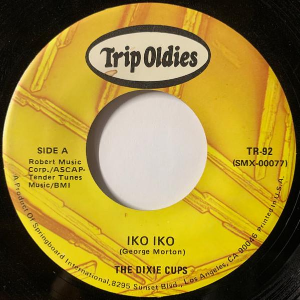 

7inch Record DIXIE CUPS SHANGRI LAS Iko Iko Give Him A Great Big Kiss TR92 TRIP OLDIES US SoulFunk Used