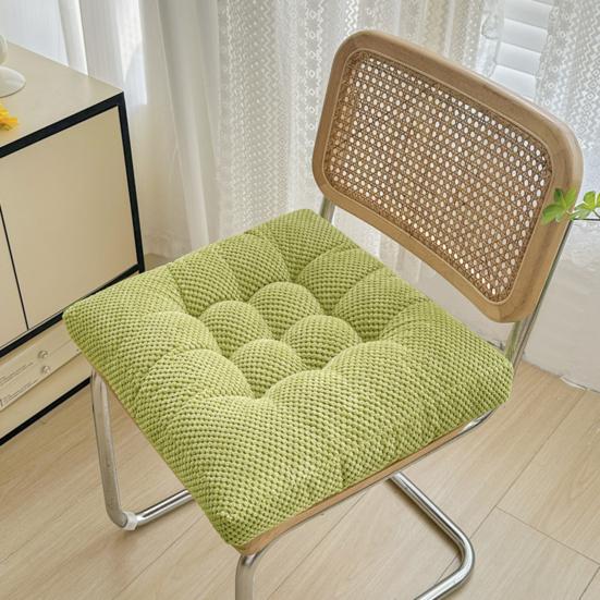 Square Seat Cushion Ultra Soft Warm Floor Cushion Thicken Dining Room Chair Pads for Kitchen Dining Office Chairs Tatami