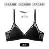 Y Genuine French Triangle Cup Underwear Women's Thin Skinny Bra No Steel Rim Anti-sagging Breast Bra