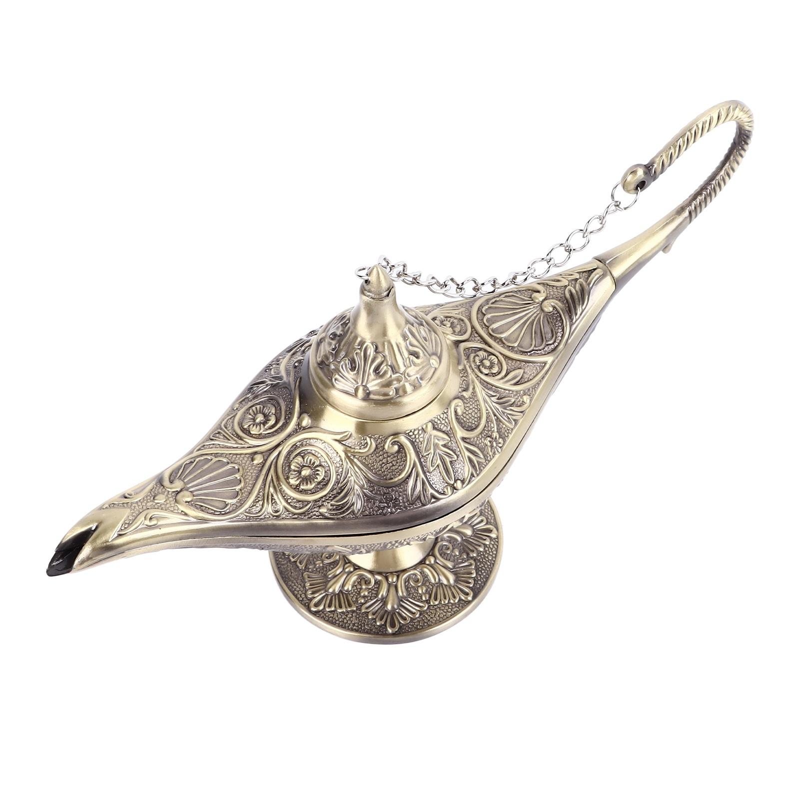 

Арабская лампа винтажная изысканная арабская лампа орнамент настольная лампа украшение для домашнего декора бронзовый