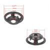 4/5/6,5/8/10/12 Zoll Lautsprecher Aluminium Rundbeckenrahmen Lautsprecherkorb Subwoofer-Halter Reparaturteile Zubehör