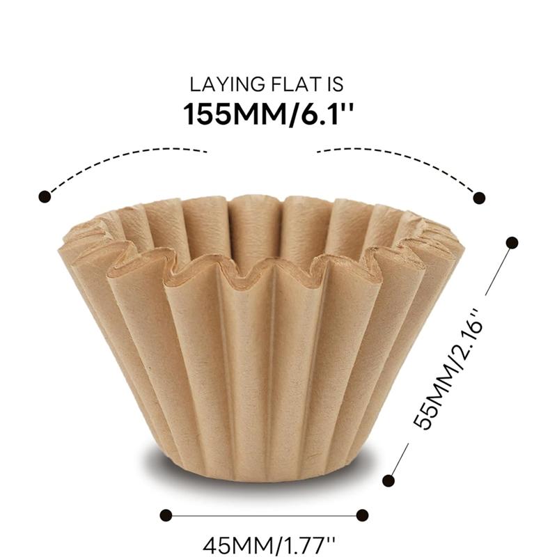 150PCS For Ninja PB051/PB041 Coffee Maker Disposable Paper Filters, Replacement For Pod& Grounds Models