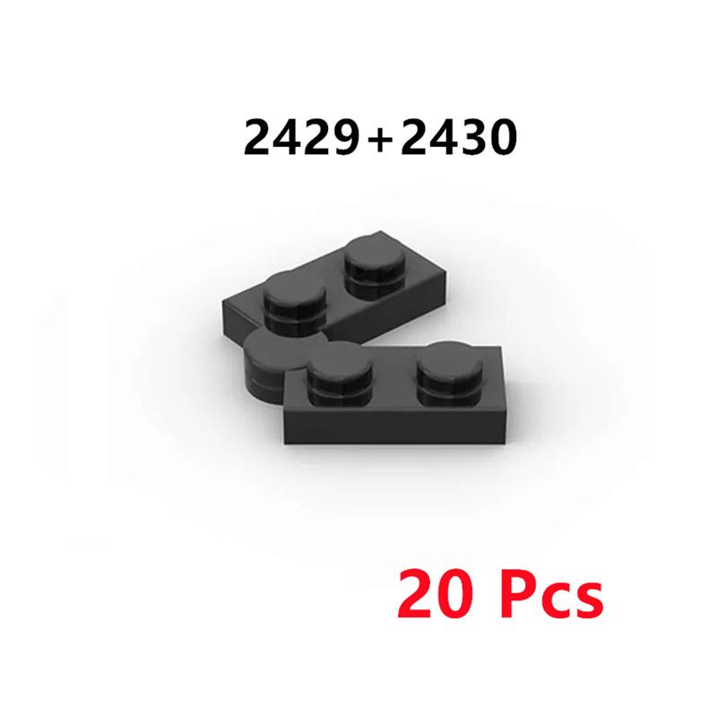 10/20 Pair/Lot Buildings Blocks 2429 2430 3937 3938 Hinge Plate 1 X 4 Swivel 1 X 2 Base and Top Brick Toy For High-Tech MOC Set