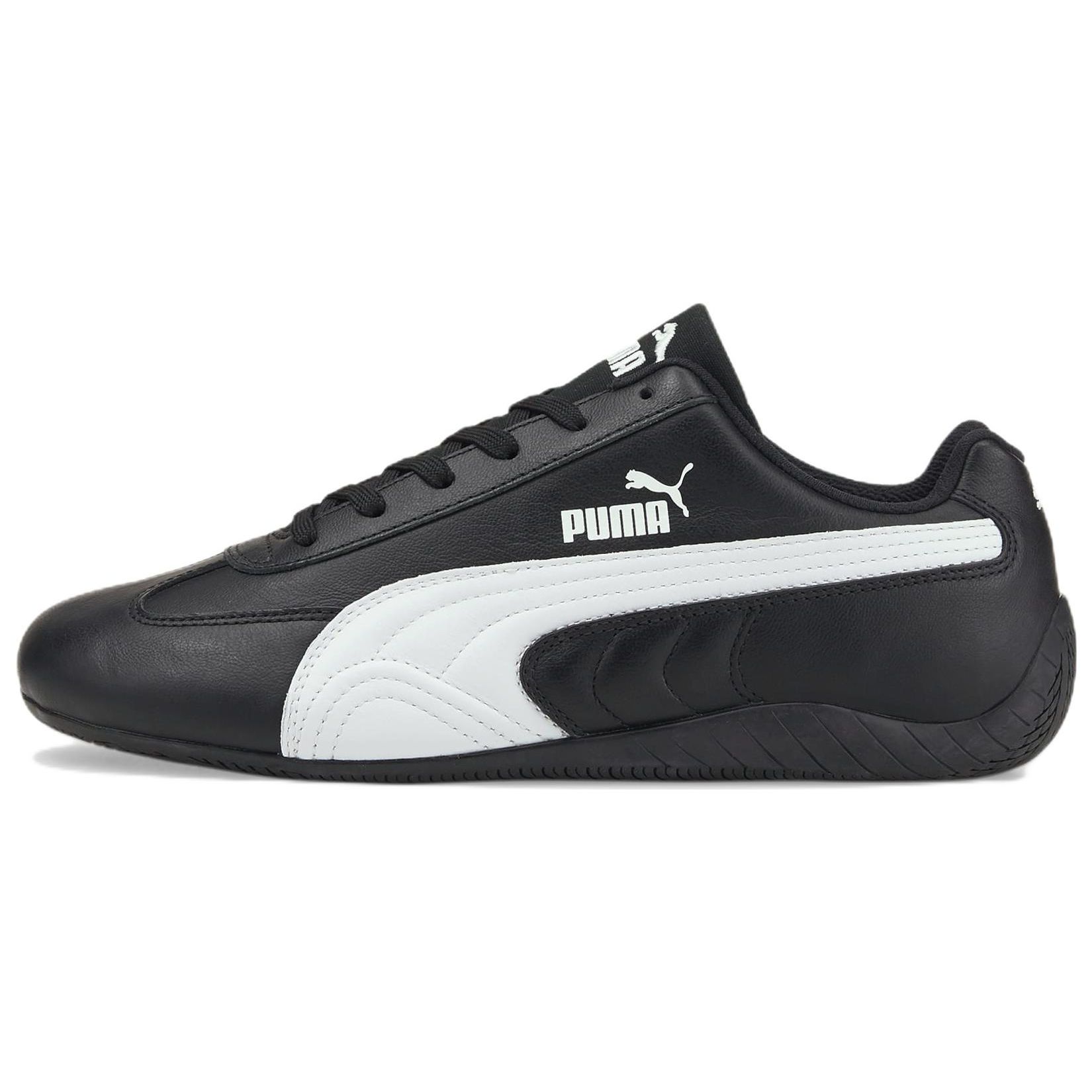 

Puma Speedcat Shield Black White Unisex Sneakers 387054-02 36
