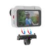 Solid Metal Camera Clamp Perfect For Go Ultra Camera Magnetic Mount for Dynamic Recording 2Prong Interfaces &Button Lock