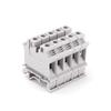 UK10N Flame-Retardant Copper Screw-Type Rail-Mounted Voltage Terminal Block