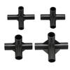 Per soddisfare ogni esigenza con set di connettori per tubi in PVC nero multi-misura, set da 8