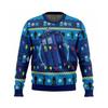 Lustiger Grafik Hässlicher Weihnachtspullover Trend Lässig Herren Damen 3D Gedrucktes Weihnachts-Sweatshirt Lässige Streetwear Übergroße Oberteile