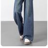 2025 Women's High-Waisted Straight-Leg Jeans: Slimming Loose Fit for Spring & Autumn