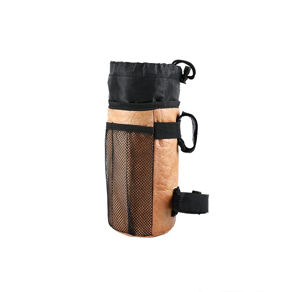 Bike Cup Holder Cup Holder Bike Net Pocket Wear-resistant Scratch-resistant Universal Bicycle A DuPont paper color #1