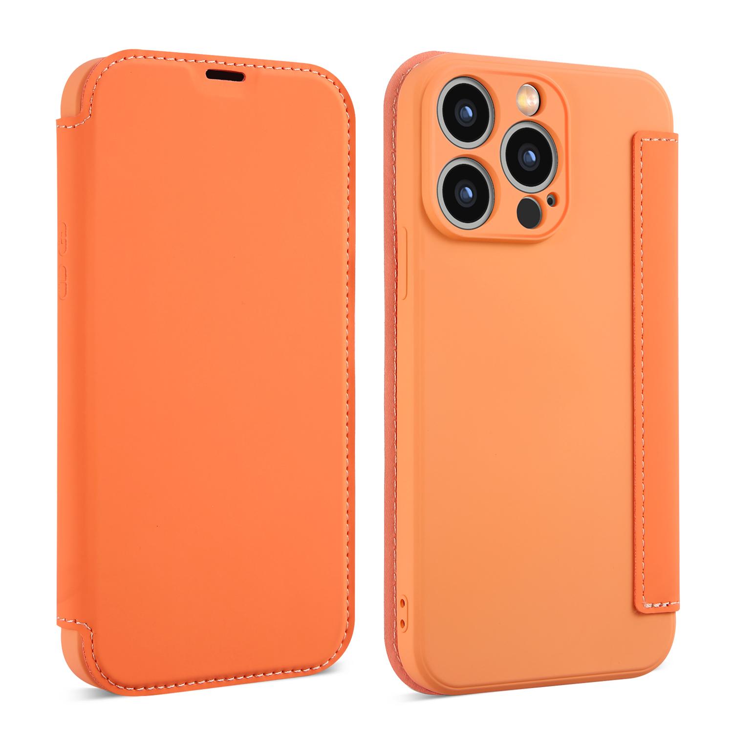 

Flip Leather Case For iPhone 16 15 14 13 12 11 Pro Max Xs Xr 16Plus Liquid Silicone Shockproof Card Pocket Wallet Cover iPhone 16 Pro Max