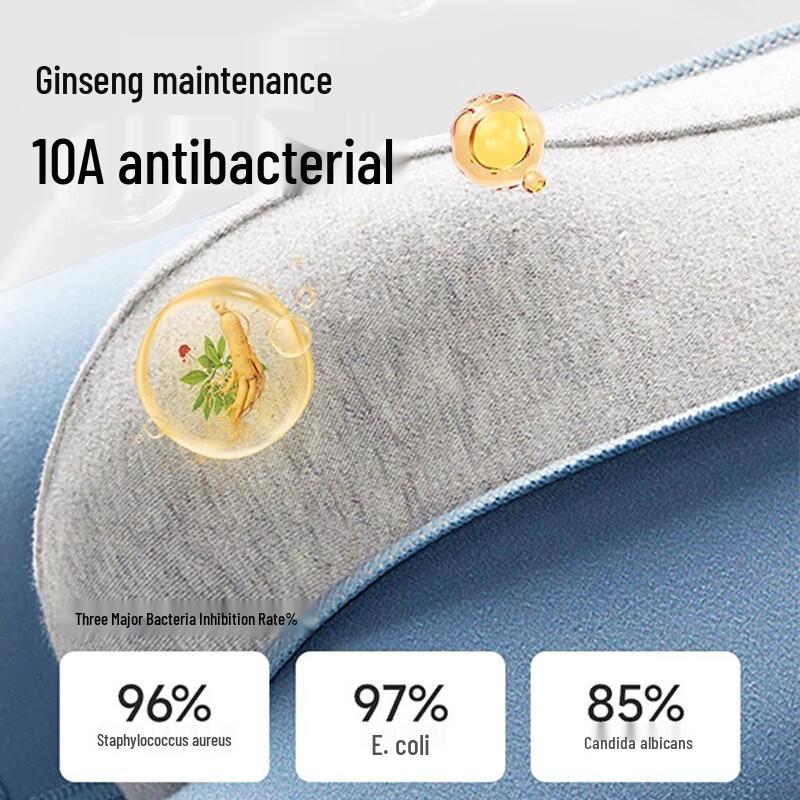 Nanjiren Men's Modal Antibacterial Boxer Briefs 3-Pack