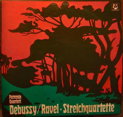 LP Record CLAUDE DEBUSSY MAURICE RAVEL QU Streichquartette LP SCGLX73792 FonoRing Germany Classical Used
