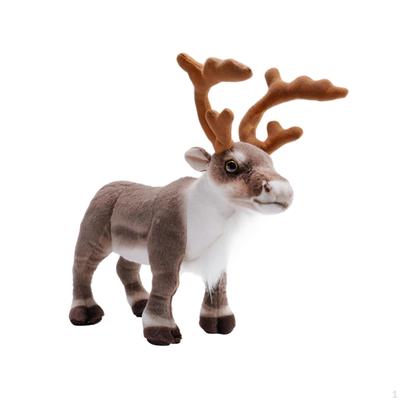 Festive Reindeer Plush Toy for Kids' Birthday Party Decor