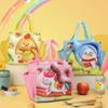 Cute 3D Printed Cartoon Lunch Bag Insulated Thermal Food Portable Lunch Box Functional Food Picnic Lunch Bags for Women Kids