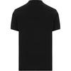 STONE ISLAND Logo Patch Straight Cut Short Sleeve Polo Shirt Men Polo Shirts Black 811522R39-A0029