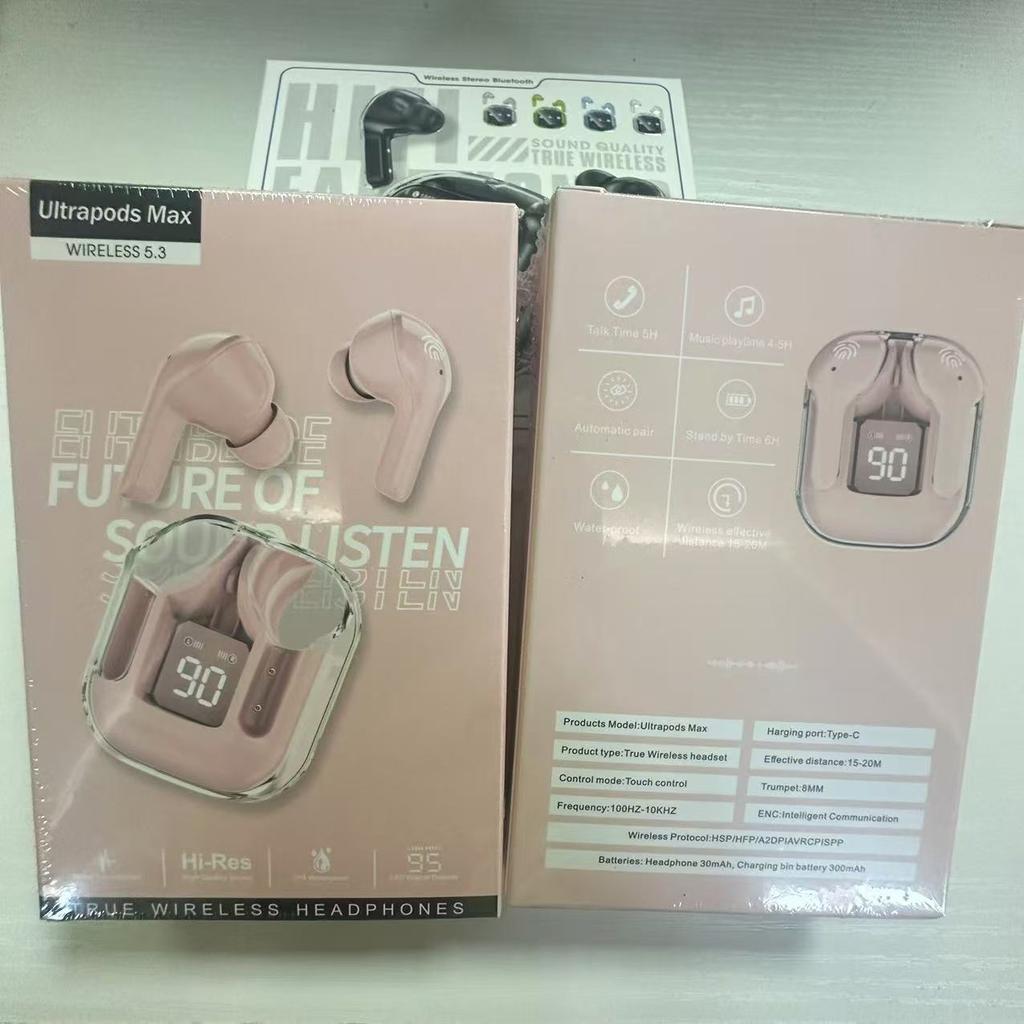 Fone de ouvido sem fio Bluetooth esportivo com cancelamento de ruído intra-auricular de alta qualidade de som, alto nível de aparência, corrida esportiva