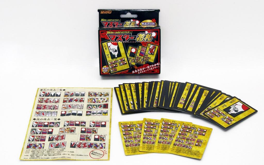 Beverly Master Hanafuda See Possible Hands At a Ages 7 and 3 X 12 X Cards Glance! Up, 13cm, TRA-038
