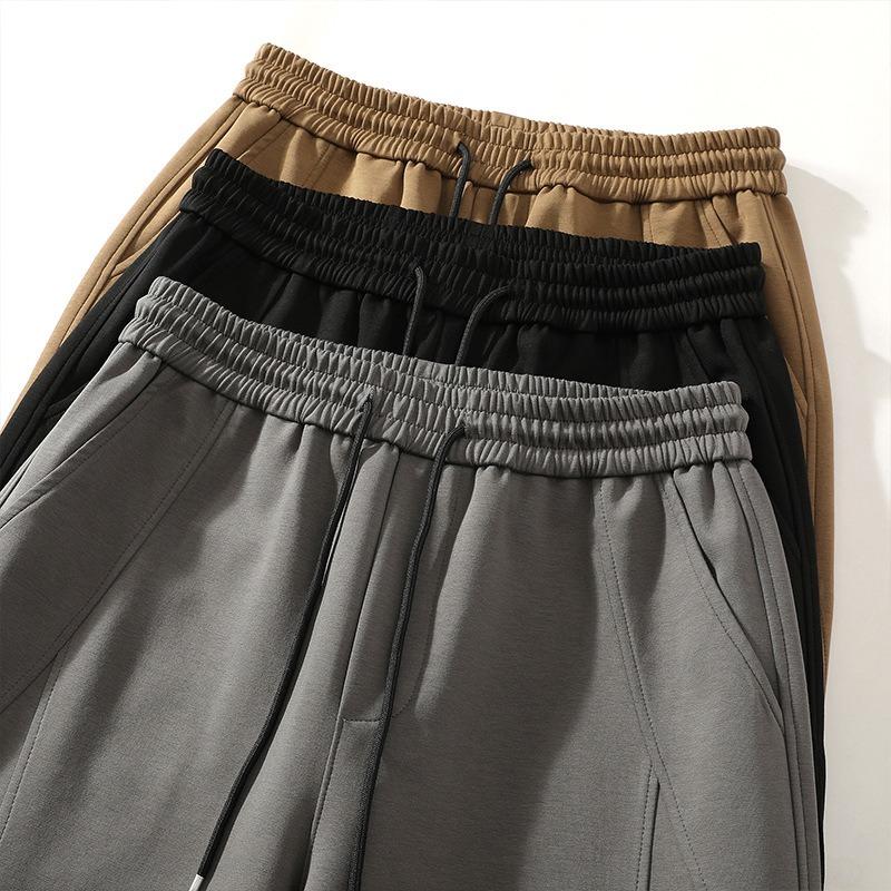 Men's Drape Casual Pants Spring and Autumn New Men's Versatile Sports Loose Straight Wide-leg Pants Trendy Trousers