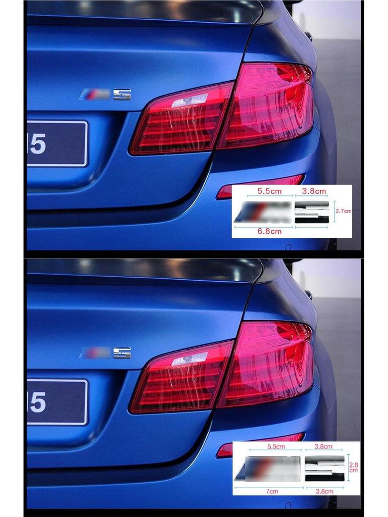 Compatible Grille & Fender Emblem for BMW 1, 3, 5 Series, X1, X2, X5, X6, M3