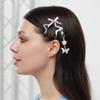 Elegant Butterfly Bows Clip with Fringed Detailing for Unique Style Hairpins