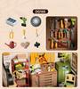 ROBOTIME Rolife 3D Puzzles Garage Workshop DIY Miniature House Kit DG165