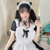 Japanese Classic Black and White Maid Cos Alice Soft Girl Dress