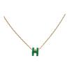Mini Pop H Necklace Women Necklace Peacock-Green H147992F-83