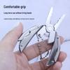 Mini Turtleback Multifunctional Folding Knife and Pliers - All-Steel, Portable Outdoor Tool