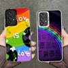 LGBT Rainbow Love Is Love Shockproof Phone Case for Samsung A17 A16 A15 A14 A37 A57 A36 A56 A26 A35 A55 A25 A34 A54 A24 A13 A23