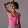 Naked Sports Bra Gathers Sexy Seamless One-piece Cup, Beautiful Back Yoga Bra, Running And Fitness Vest For Women