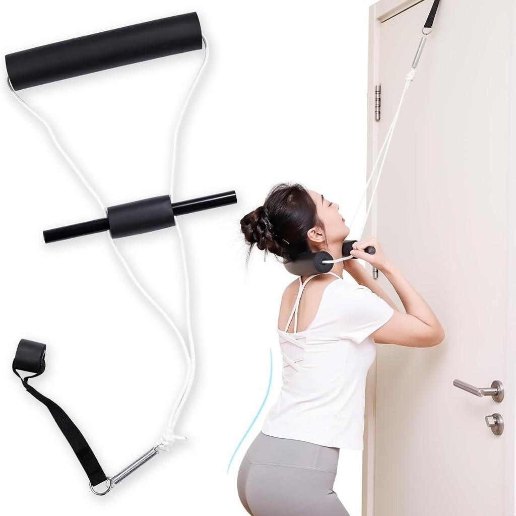 Portable Cervical Traction Rope For Neck Pain Relief And Spine Decompression For Fitness And Sports
