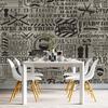 Barber Shop 3d Wall Murals Wallpaper Vintage Modern Hair Salon Wallpaper Suitable For Barber Shop Beauty Salon Murals
