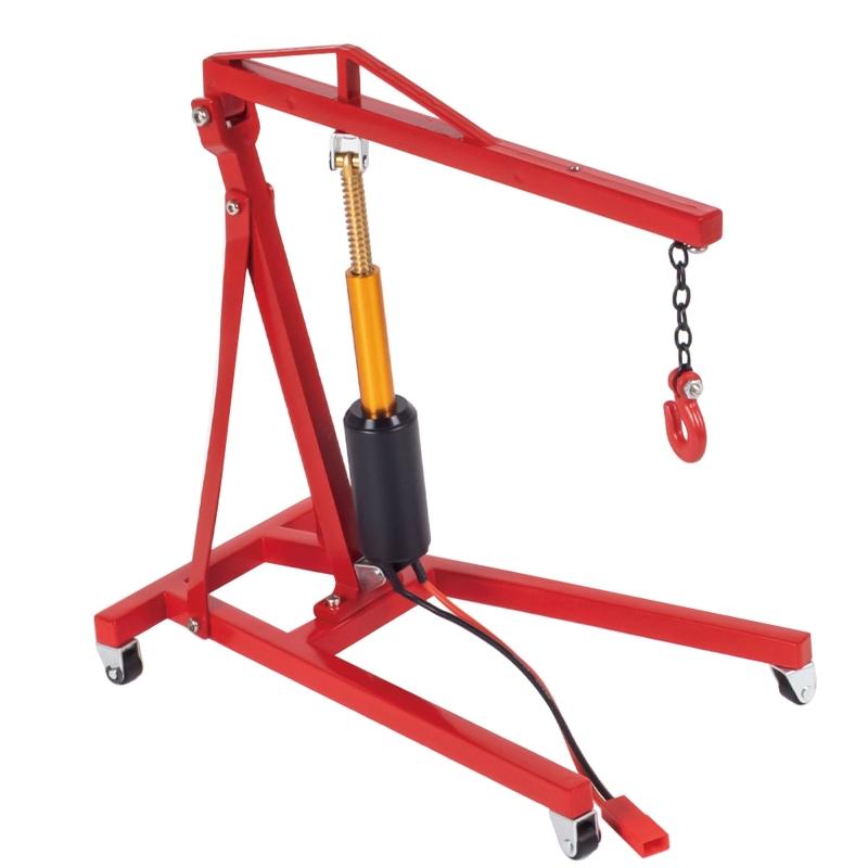 Simulation Model Fit for 1/10 Garage Series Decorations Ornaments Engine Engine Hanger Electric Crane Electric Jack Toy