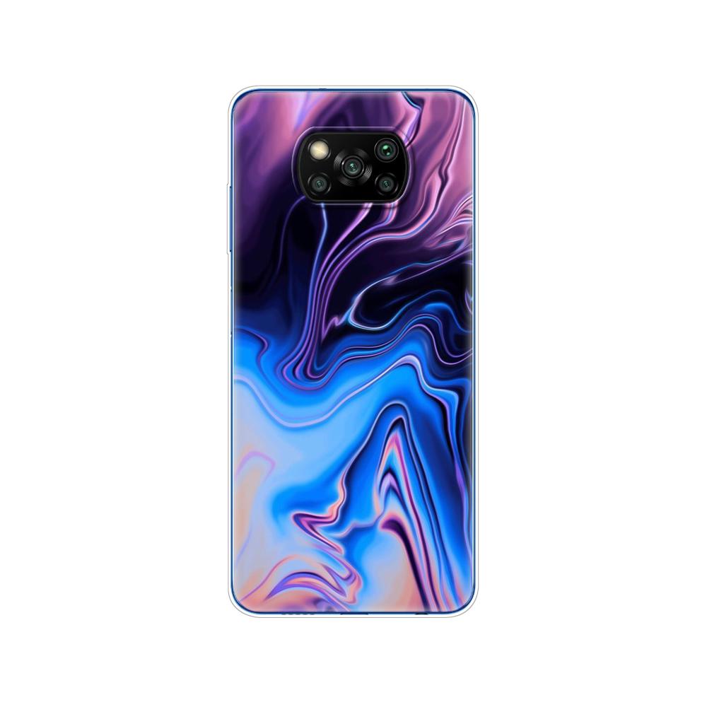 Für Xiaomi Poco X3 NFC-Hülle, weiche Silikonrückseite, für POCO X3 Pro-Hülle, TPU-Stoßfänger für Poco X 3 PocoX3 NFC 6,67 Zoll globale Telefonabdeckung