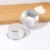 5Pcs Aluminum Zinc Zinc Alloy Nonstick Cupcakes Cup Round Shape Cake Mold Pan Eggs Tart Moulds  Home Kitchen