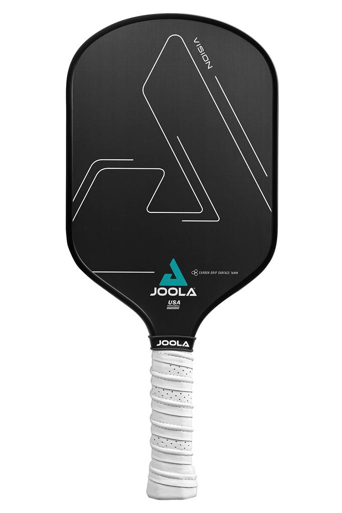 JOOLA Vision Pickleball Paddle with Textured Carbon Grip Surface Technology for Maximum Spin and Control with Added Power Polypropylene Honeycomb Core