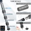 INNOREL Carbon Fiber Camera Tripod with Ball Telescopic Extendable Working Pipe 25kg Maximum Load Panoramic Macro Video Digital Portable Tripod with