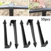 20 50 Packs Hose Brackets for Garden Pipe Fittings Durable Stainless Steel Support for Outdoor Watering System