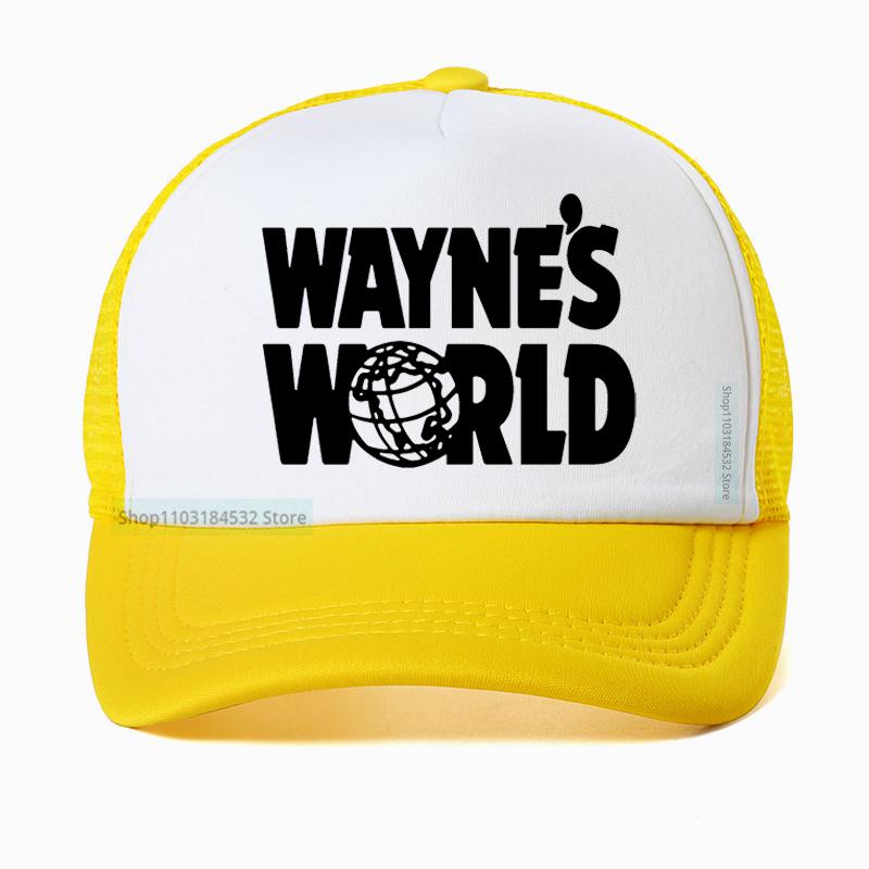 Waynes World Snapback Cotton Baseball Cap Unisex Women Hip Hop Dad Trucker Hat Casquette