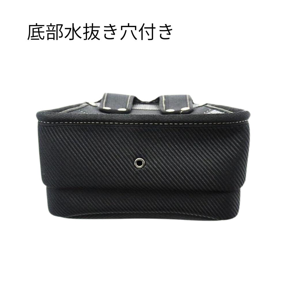 Takagi Tool Easy To Small Item Tool Tool Black Belt, 2-Tier, Cut-Resistant, Abrasion-Resistant, Shape-Retaining, Use, Durable, Storage, Case, Storage,